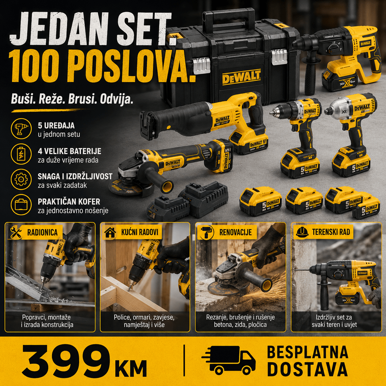 5u1 Aku Set Alata – – – slika 6