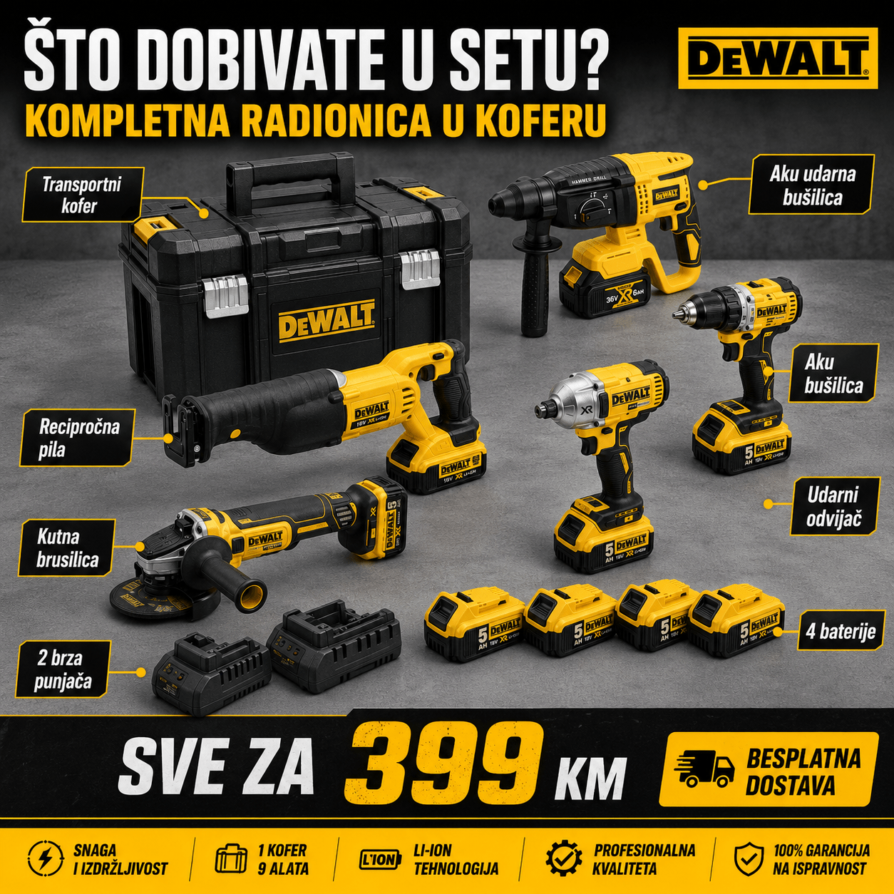 5u1 Aku Set Alata – – – slika 8