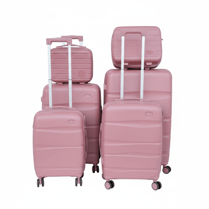 6 - dijelni set kofera – – Puder Roza – slika 7