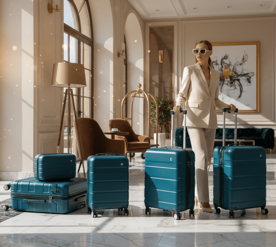 6 - dijelni set kofera – – Puder Roza – slika 16