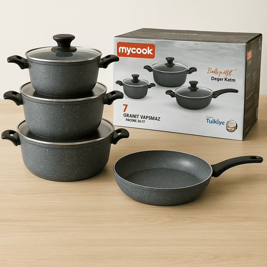 7 - dijelni set posuđa GRANIT My Cook – – – slika 2