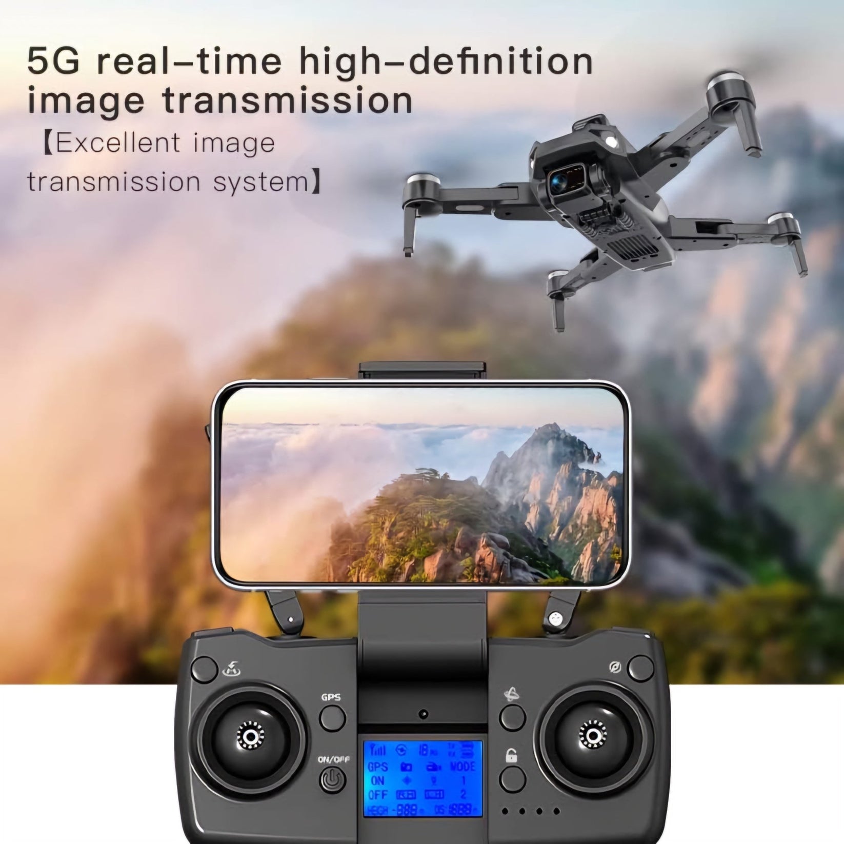 968 GPS Dron s Dvostrukom Kamerom – – – slika 4