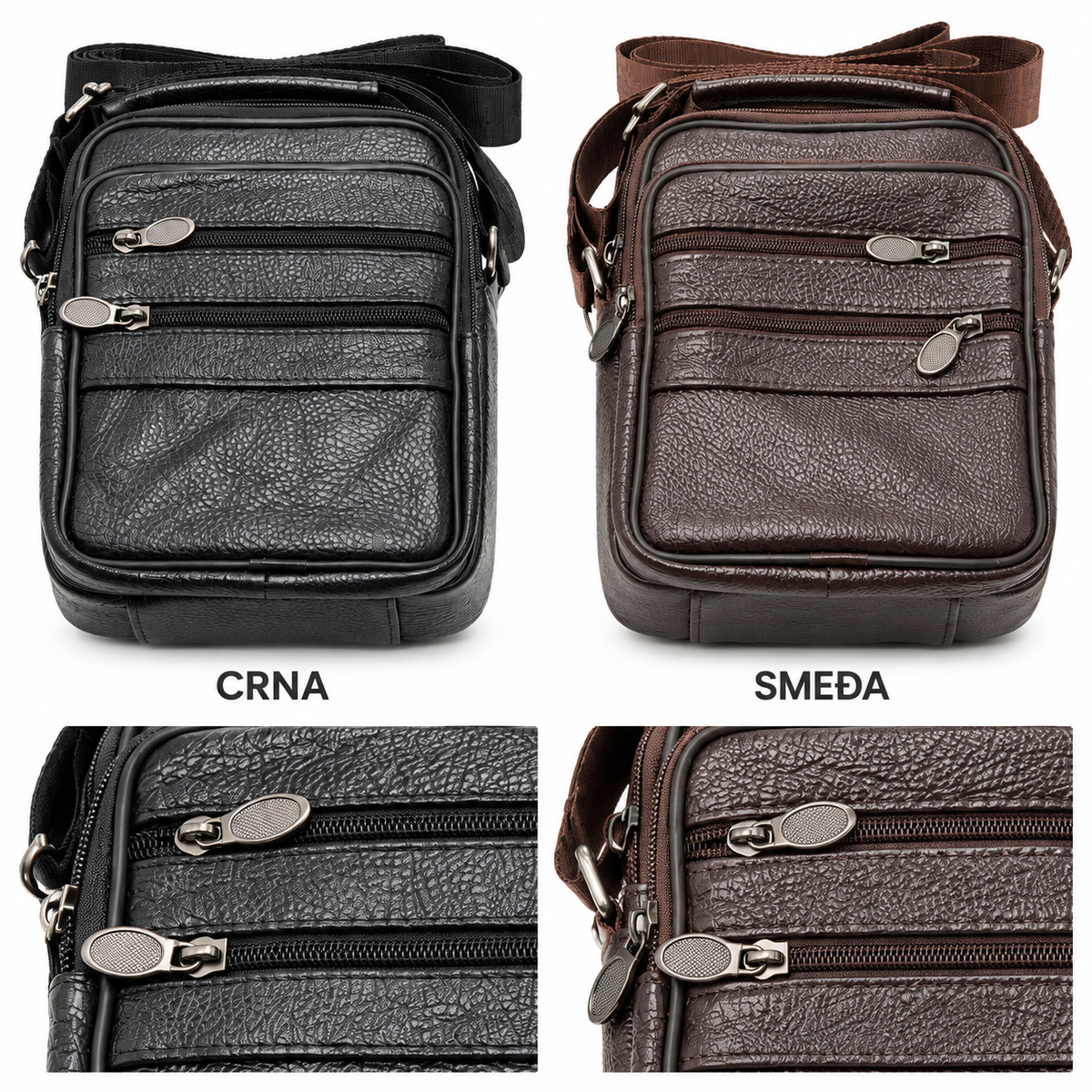 Muška torba preko ramena 13006 – pregled boja