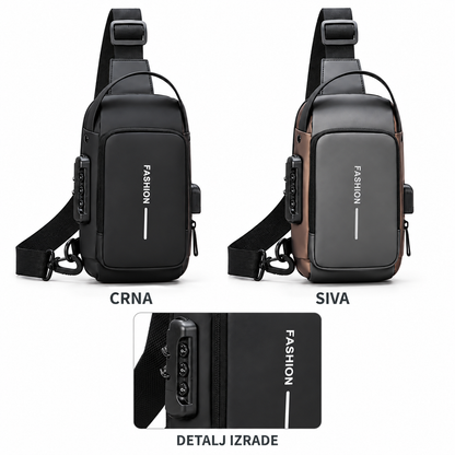 Torba preko jednog ramena G70004 s bravicom – pregled boja