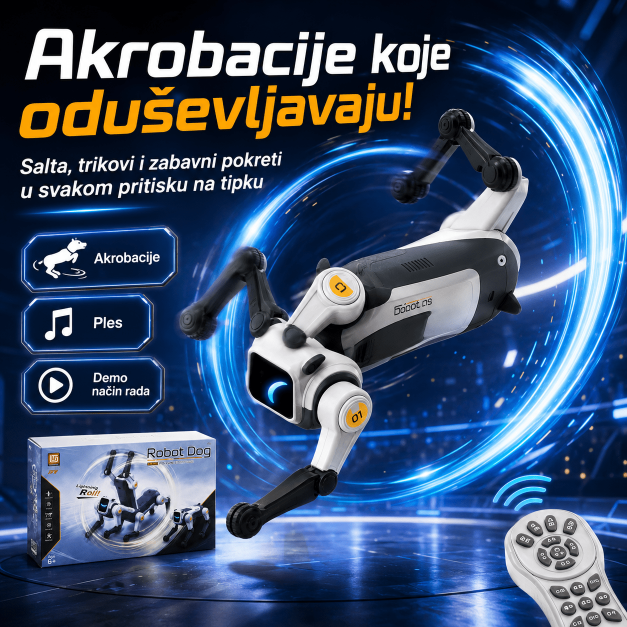 AI Robotski Pas Akrobat – – – slika 4