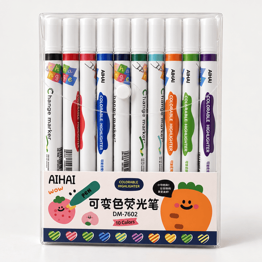 AIHAI DM-7602 markeri u boji – 10 komada – AIHAI markeri DM7602 – – slika 1