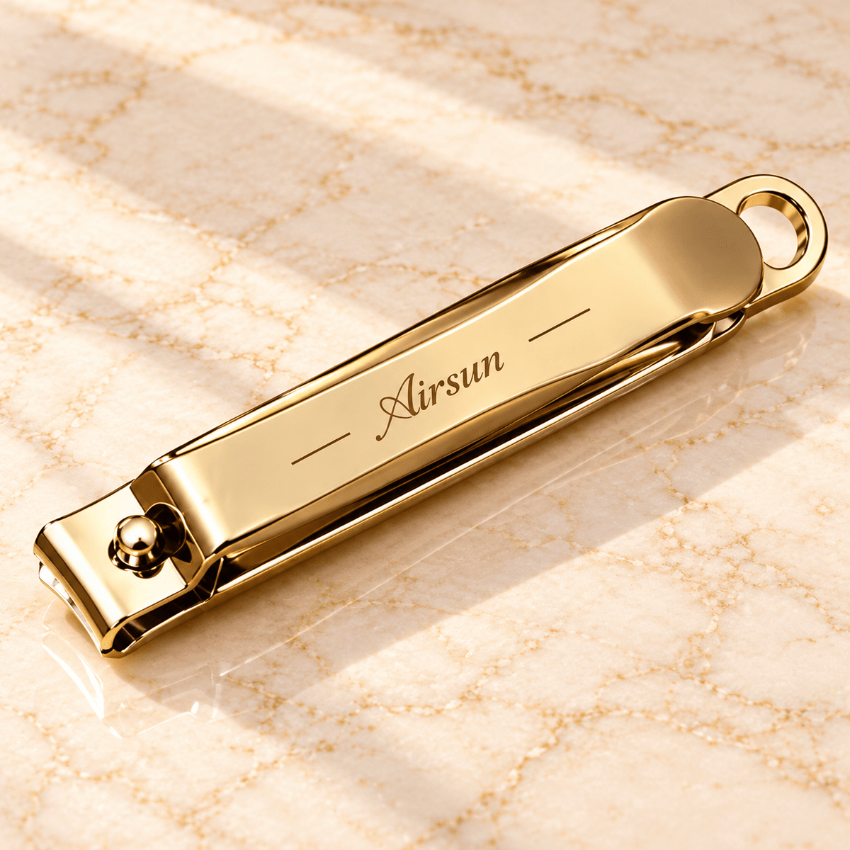 AIRSUN 901 noktarice 10 cm – set 12, dvije boje – Noktarice AIRSUN 901 u setu 12 – Zlatna – slika 1