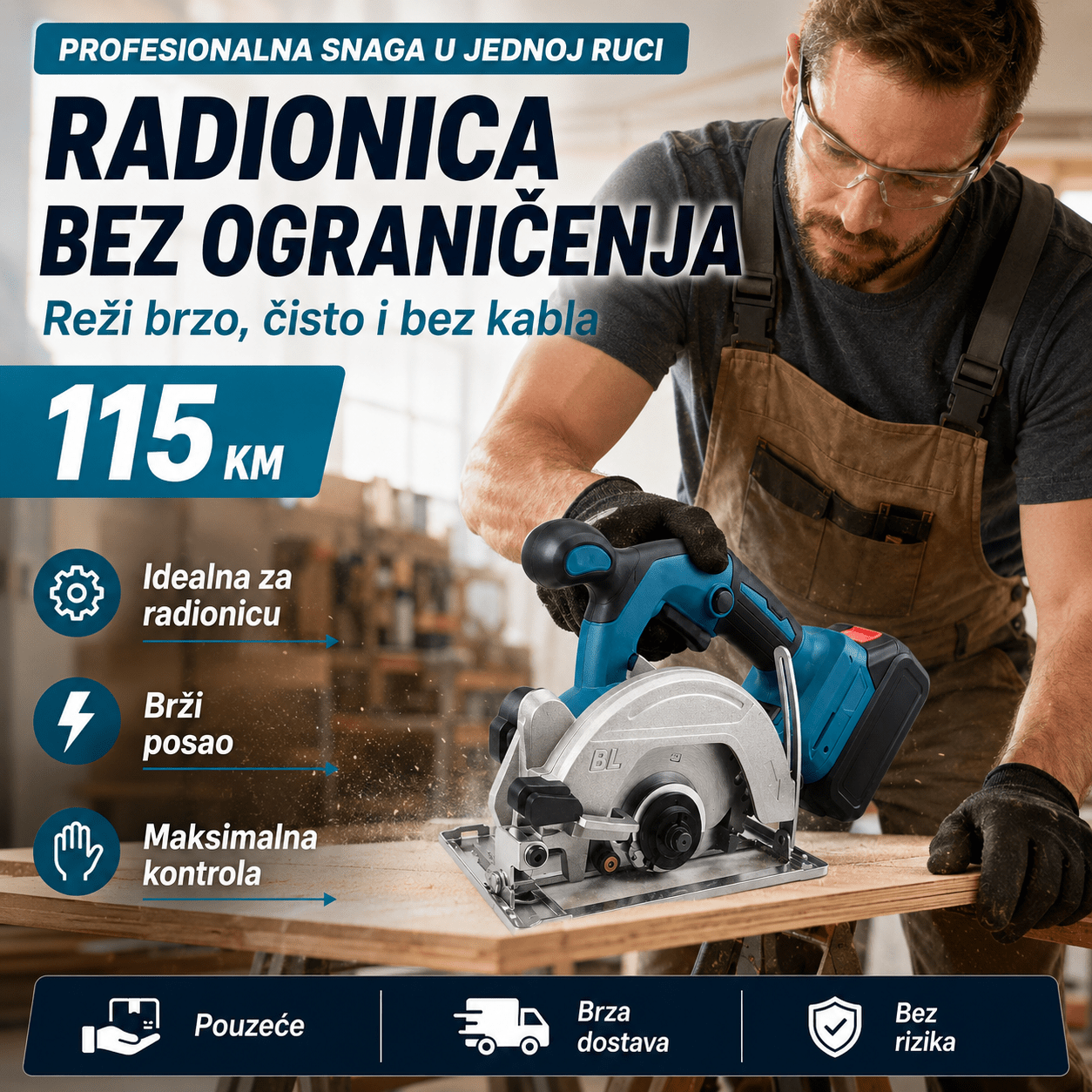 Aku Cirkularna Pila – – – slika 4