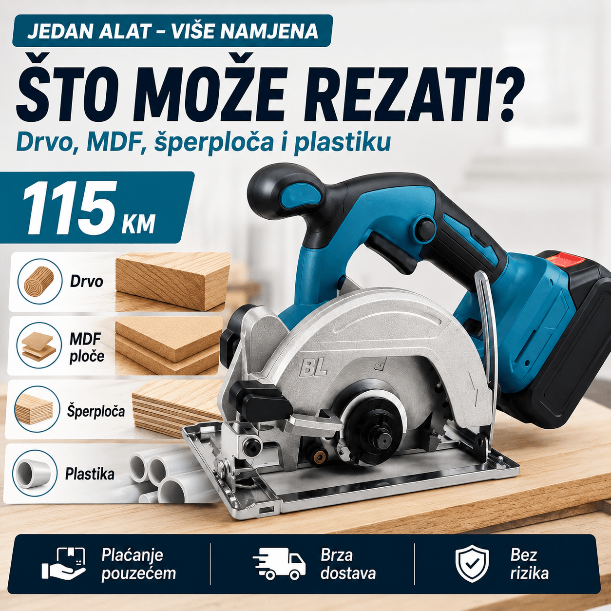 Aku Cirkularna Pila – – – slika 5