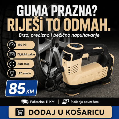 Akumulatorski Kompresor za Gume – – – slika 6