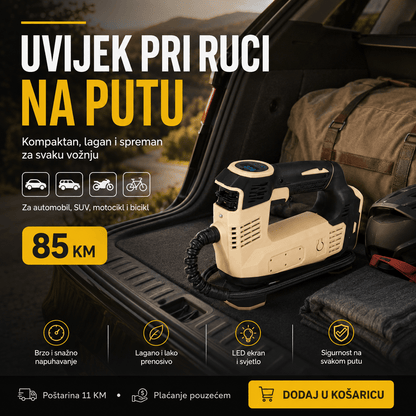 Akumulatorski Kompresor za Gume – – – slika 5