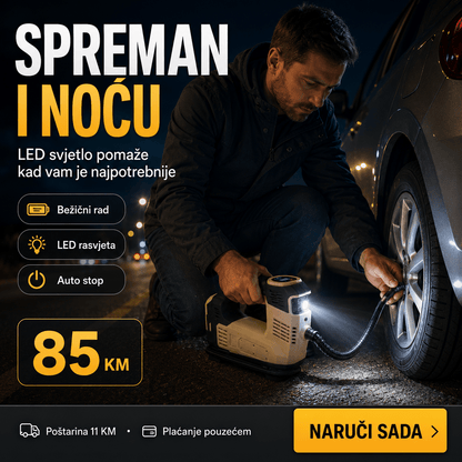 Akumulatorski Kompresor za Gume – – – slika 4