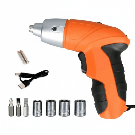 Akumulatorski Odvijač s Nastavcima i Gedorama – Alati i Oprema – Univerzalna – slika 1