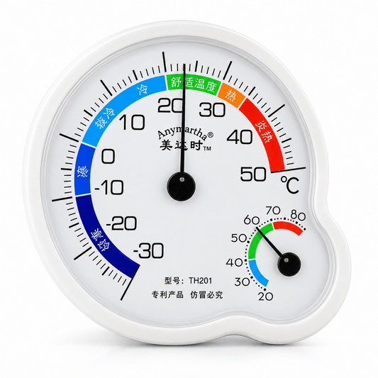 Analogni mjerač temperature i vlažnosti TH201 – Analogni mjerači temperature i vlažnosti – – slika 1