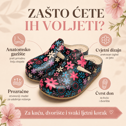 Anatomske klompe Cvjetići – Obuća i Papuče – 37 – slika 6