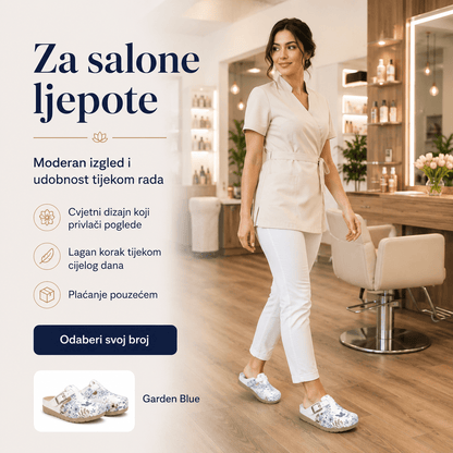 Anatomske klompe Garden Blue – Obuća i Papuče – 37 – slika 8