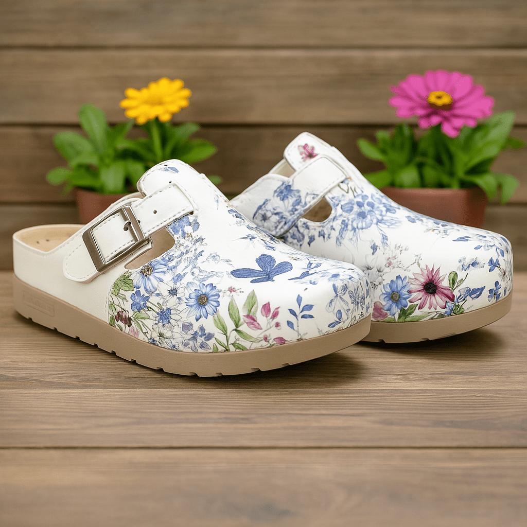Anatomske klompe Garden Blue - SAMO KLIKNI