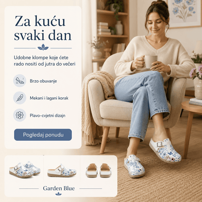 Anatomske klompe Garden Blue – Obuća i Papuče – 37 – slika 5