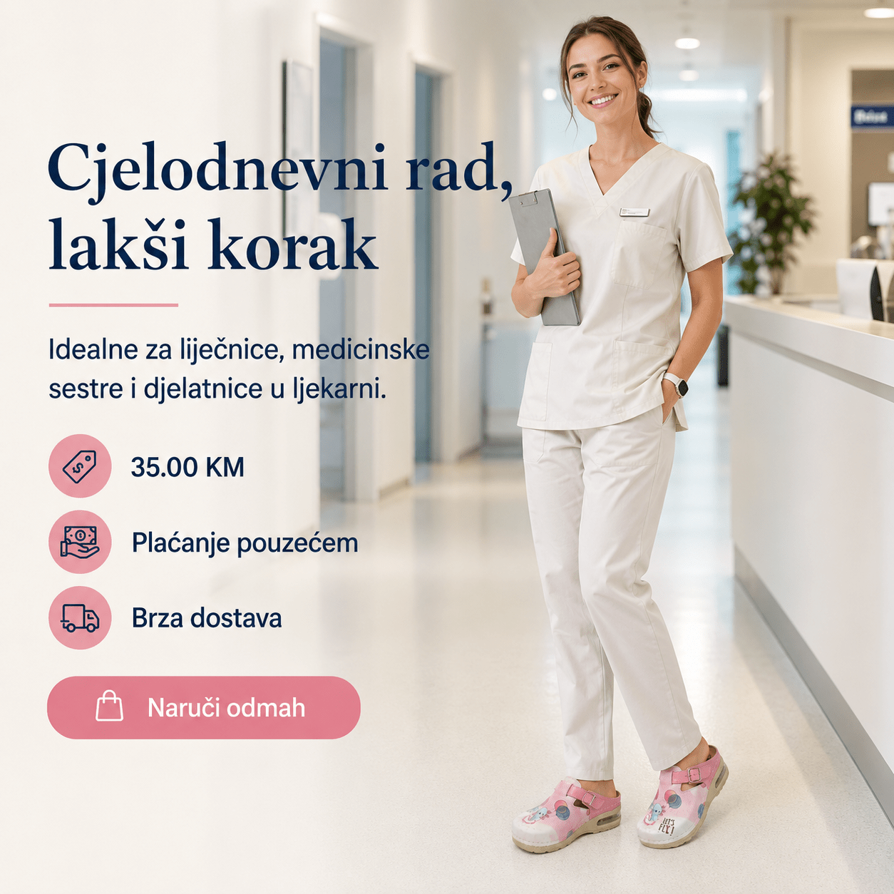 Anatomske klompe Lets Fly – Obuća i Papuče – 37 – slika 2