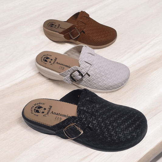 Anatomske klompe "Midd" – – Crna 37 – slika 1