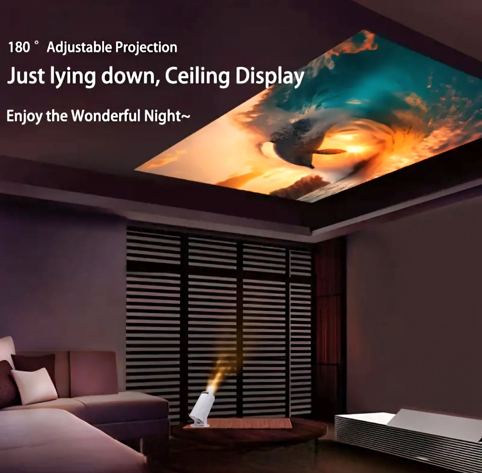 Android 11 4K WiFi6 Projektor – – – slika 17