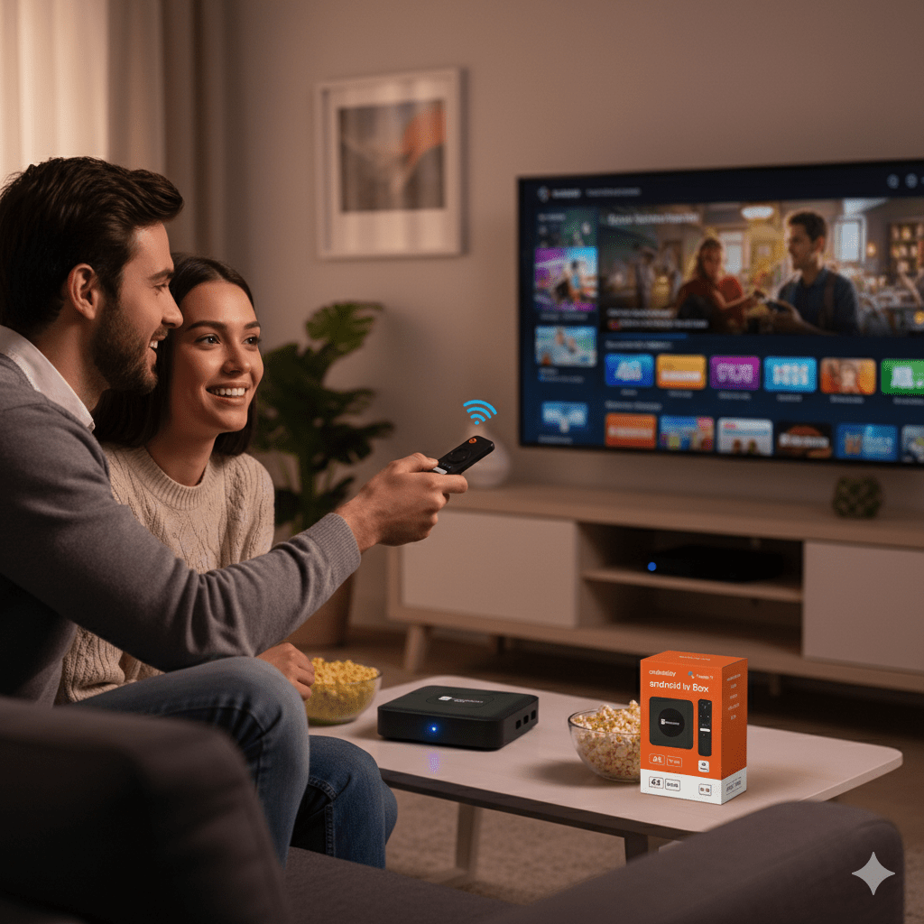 Android TV Box 8GB + 128GB - SAMO KLIKNI