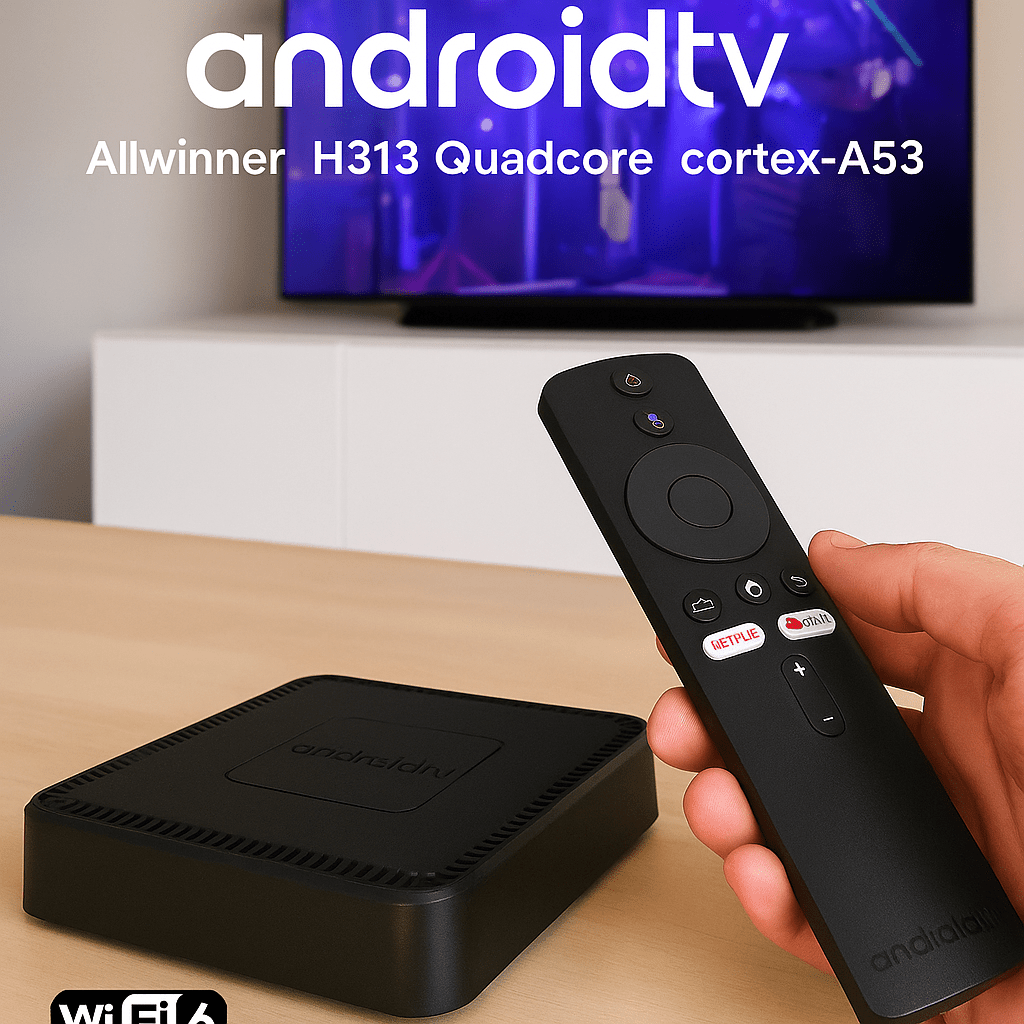 Android TV Box H313 Quadcore - SAMO KLIKNI