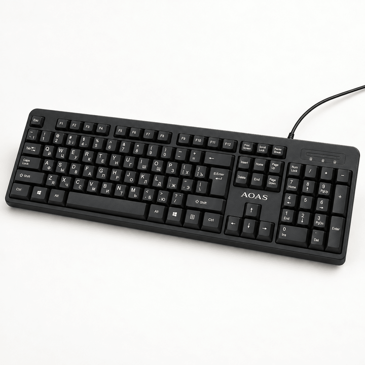 AOAS A-1015 žična USB tastatura s numeričkim dijelom