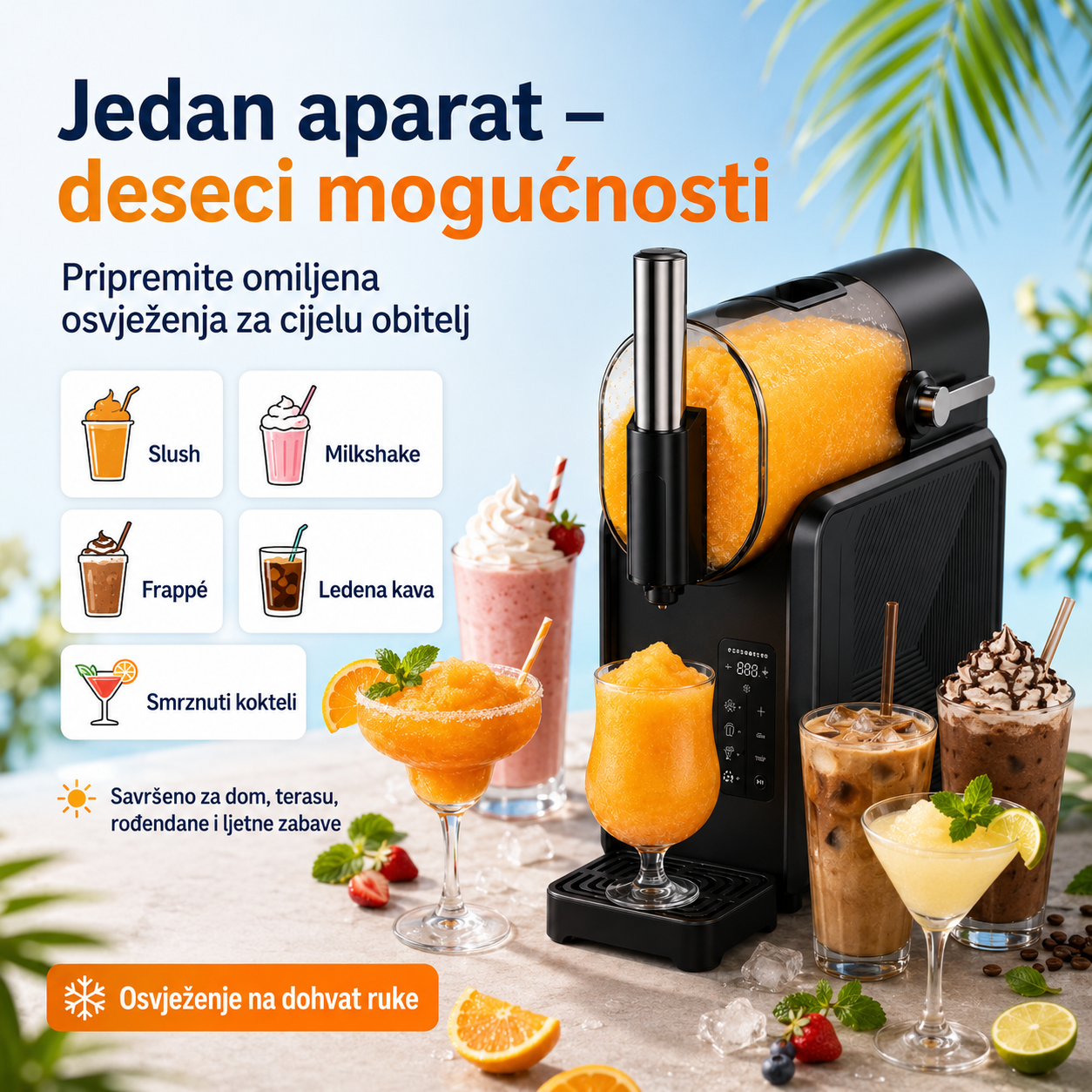 Aparat za Slush Napitke 2,6 L – – – slika 8