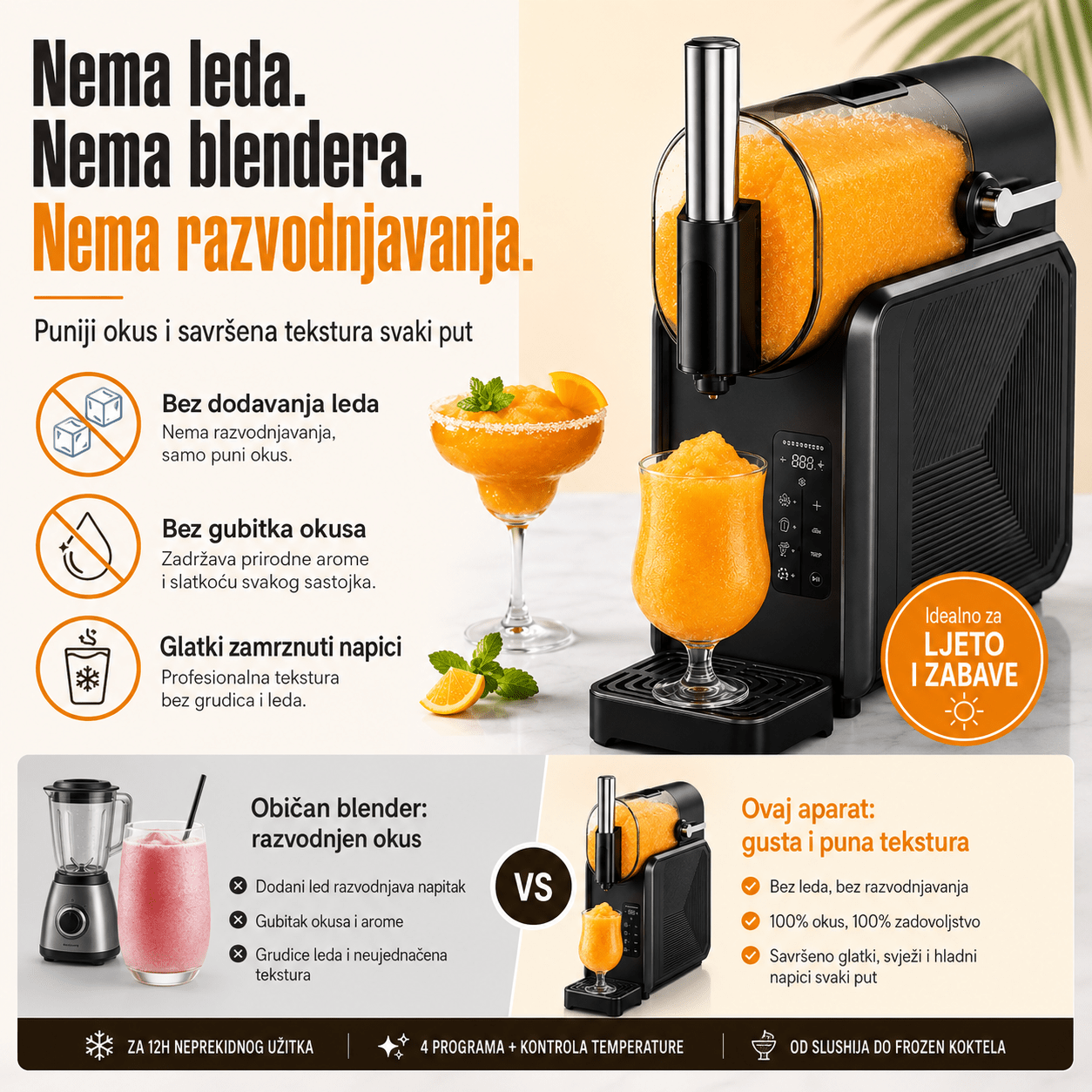 Aparat za Slush Napitke 2,6 L – – – slika 5