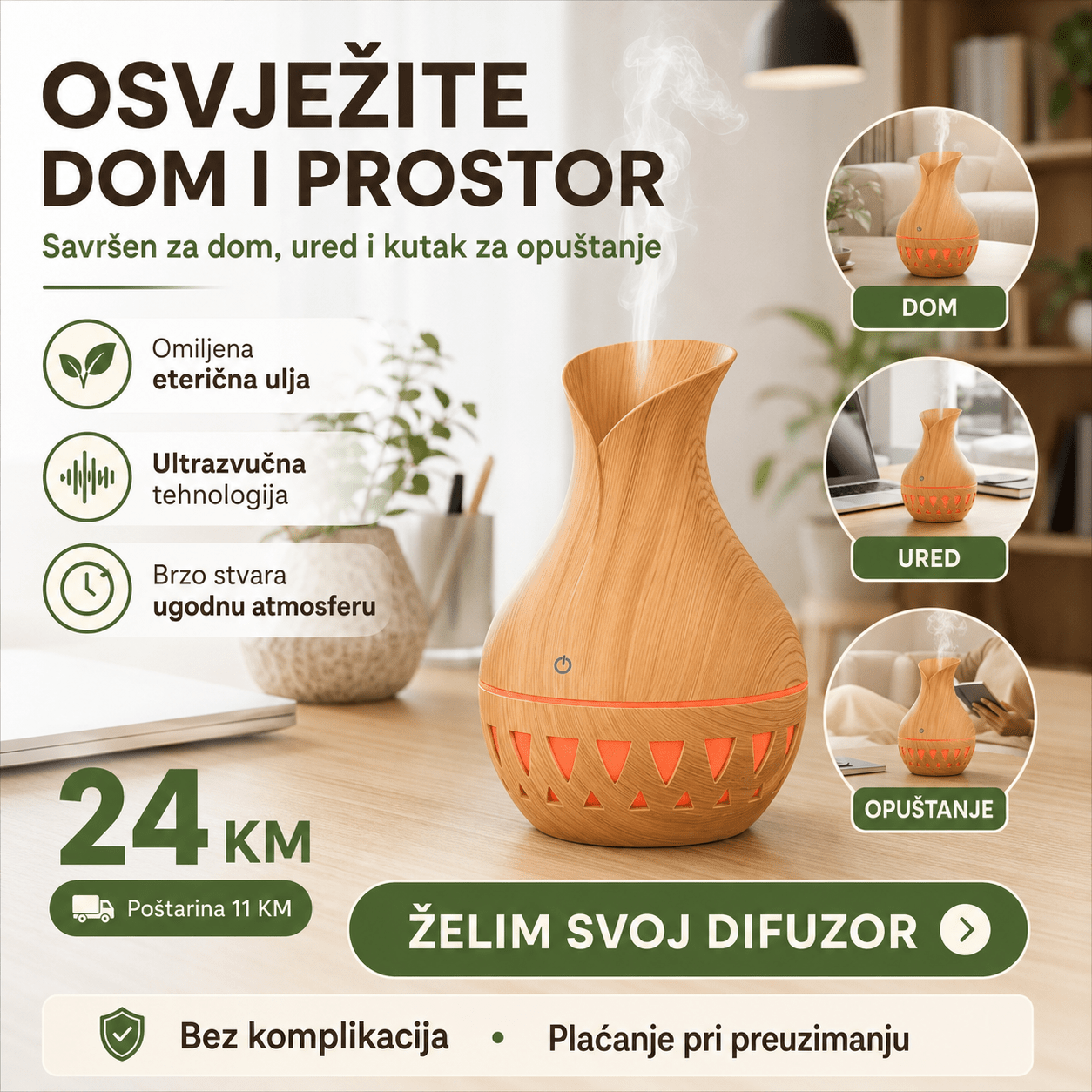 Aroma Difuzor – Dekoracije i Rasvjeta – – slika 3