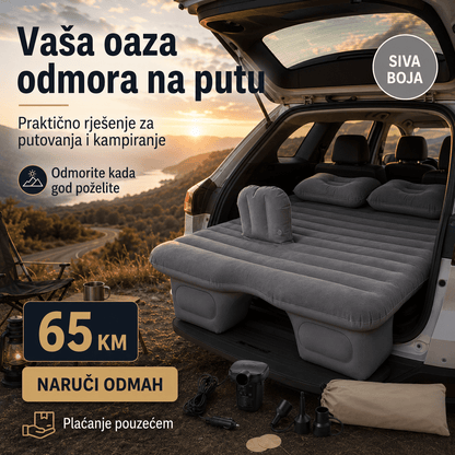 Auto Dušek sa Pumpom i Jastucima – Bazeni i Ljetna Zabava – Crna – slika 15