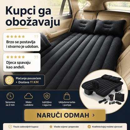 Auto Dušek sa Pumpom i Jastucima – Bazeni i Ljetna Zabava – Crna – slika 8