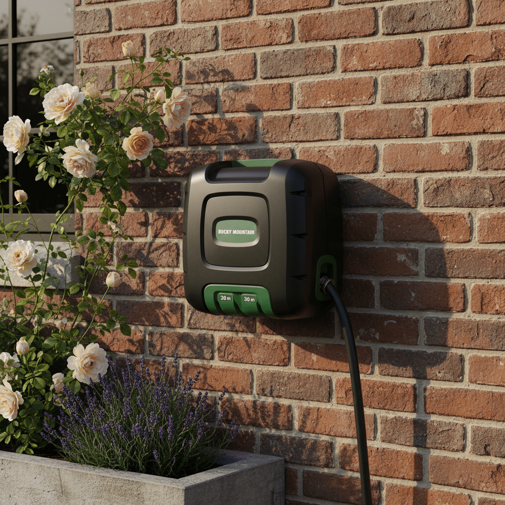 Automatski Zidni Nosač Crijeva Rocky Mountain 30 METARA – Vrtna oprema – 30 metara – slika 7