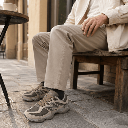 Bež-smeđe patike retro izgleda – Patike – 41 – slika 3