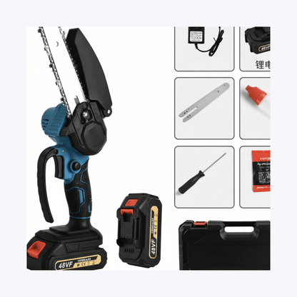 Bežična Mini Lančana Pila 48V – Alati i oprema – 48VF 10000mAh – slika 3