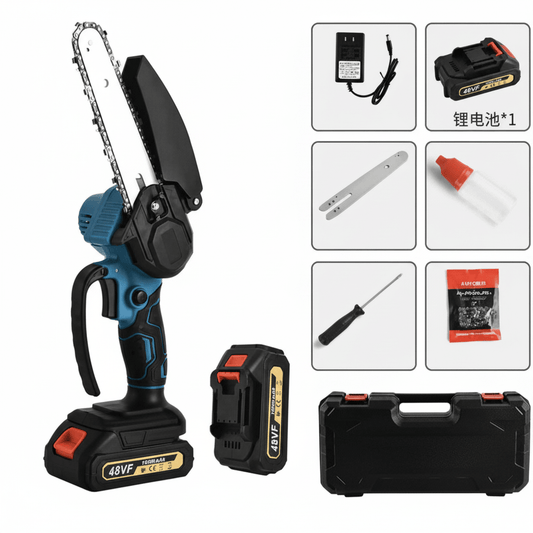 Bežična Mini Lančana Pila 48V – Alati i oprema – 48VF 10000mAh – slika 1