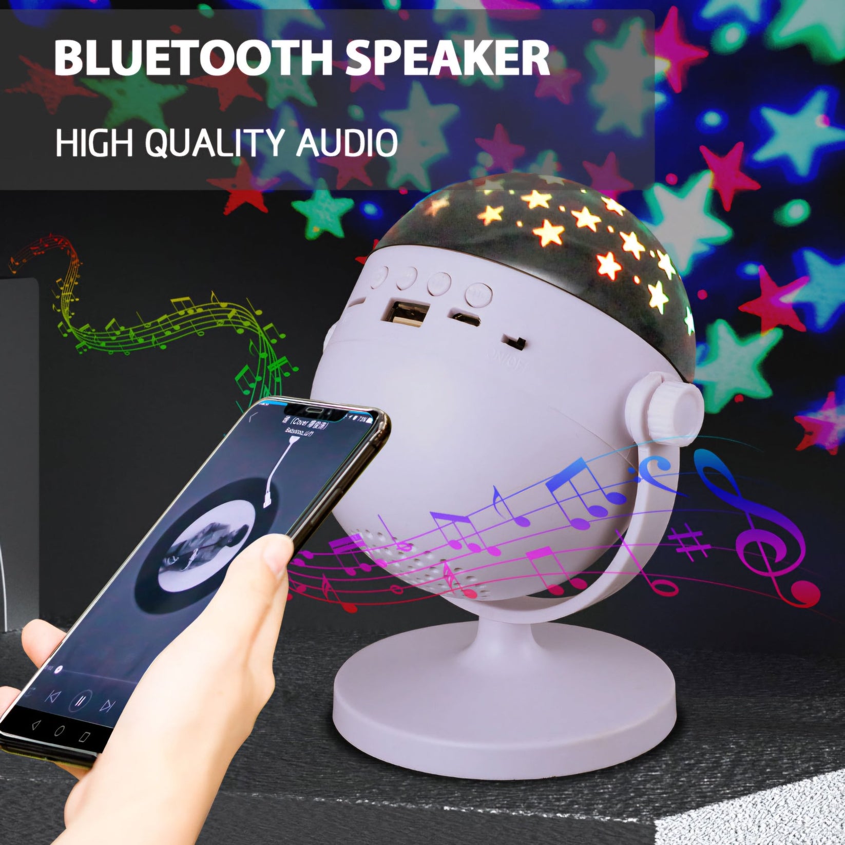 Bežični Bluetooth zvučnik i LED lampa – – – slika 9