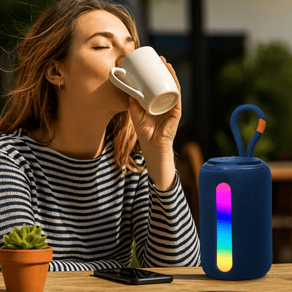 Bežični Bluetooth Zvučnik – – Plava – slika 10