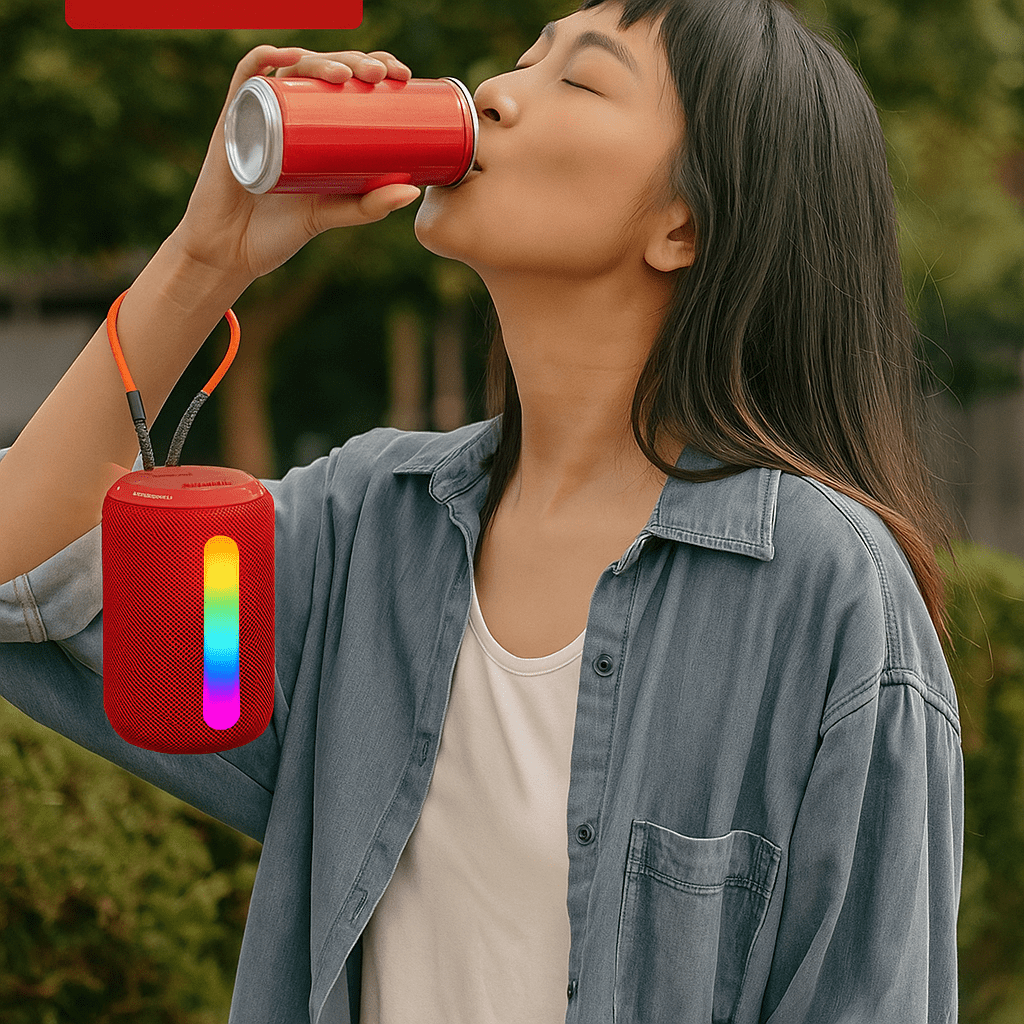 Bežični Bluetooth Zvučnik – – Bordo – slika 3
