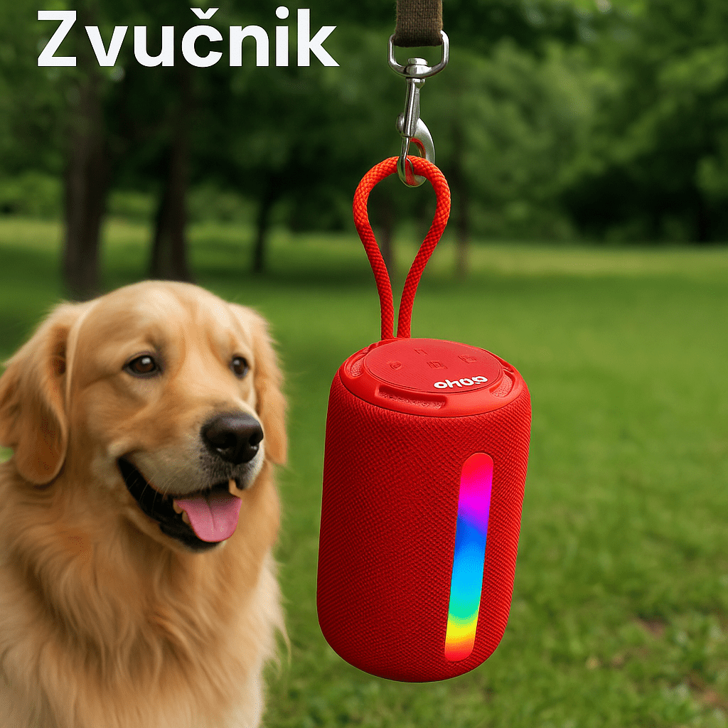 Bežični Bluetooth Zvučnik – – Bordo – slika 7