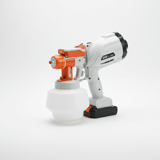 Bežični Pištolj za Prskanje – Alati i oprema – Bijelo/Narandžasta – slika 1