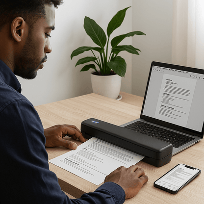 Bežični Prijenosni Printer A4 Formata – – – slika 2