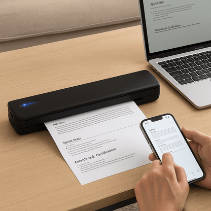 Bežični Prijenosni Printer A4 Formata – – – slika 1