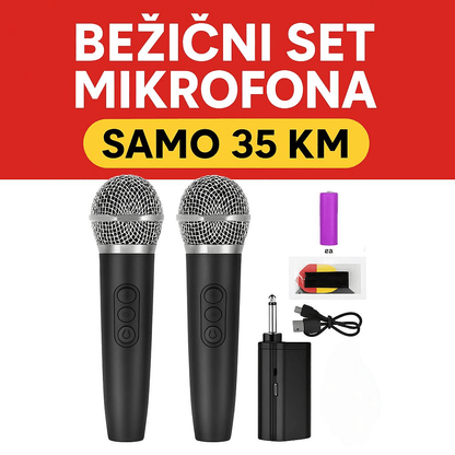 Bežični set mikrofona – – – slika 1