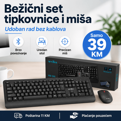 Bežični Set Tipkovnica + Miš – – – slika 4