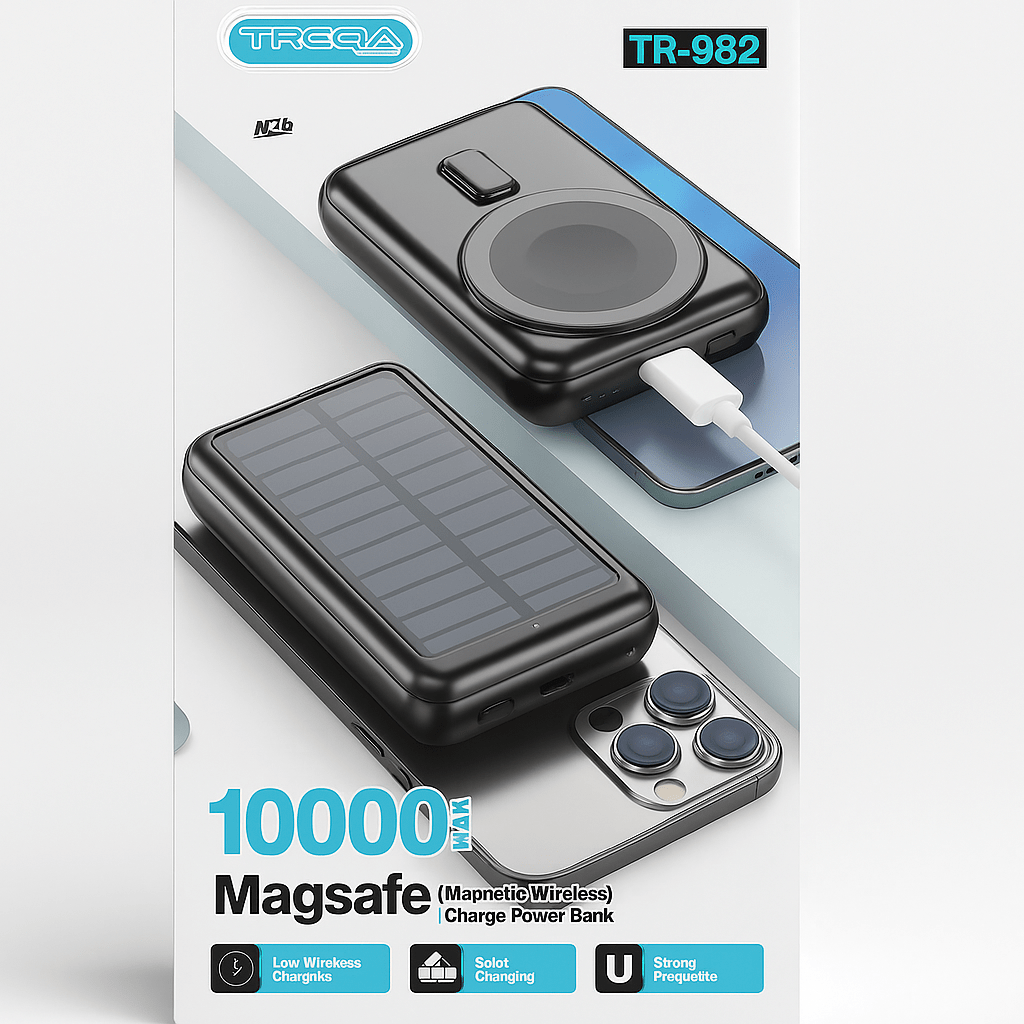Bežični Solarni Power Bank - SAMO KLIKNI
