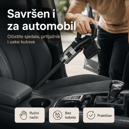 Bežični Usisavač 2u1 Model 6634 – Štapni i Ručni Usisavač za Dom i Automobil – Usisavači – – slika 5