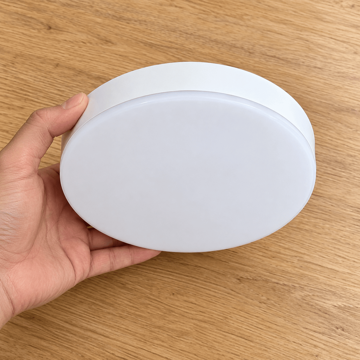 Bijela okrugla LED plafonska lampa 24 W, Ø 18 cm – Okrugle plafonske lampe 24 W – – slika 3