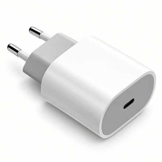 Bijeli USB-C mrežni adapter – deklarisano 25 W – Bijeli USB-C mrežni adapteri 25 W – – slika 1